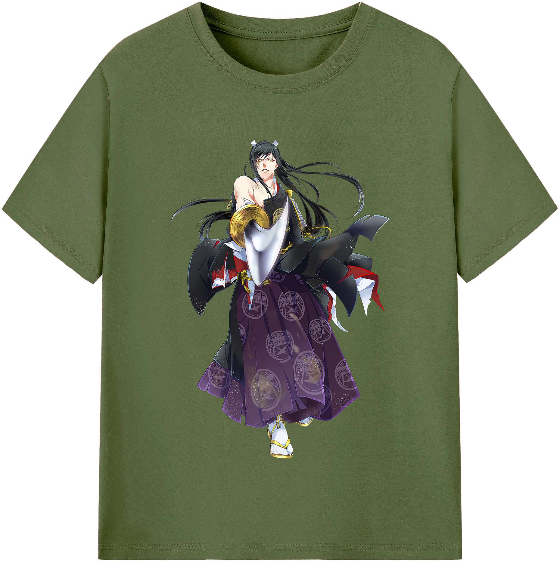 （画像用） 刀剣乱舞 Touken Ranbu 綿100％半袖Tシャツ（フロントプリント）